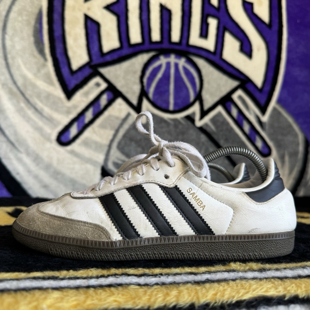 Size 8.5 - adidas Samba OG White Black Gum Sneakers Men's IG9030 Classic
